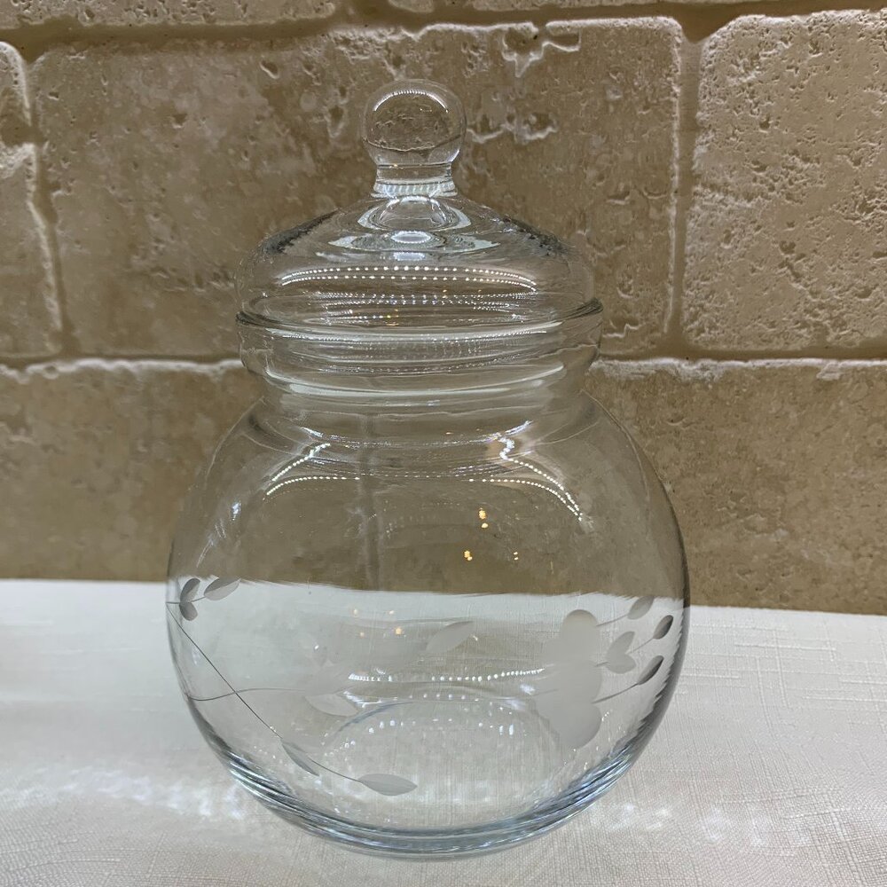 Vintage Princess House Heritage Ivy Ball Crystal #2